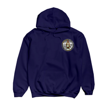 Load image into Gallery viewer, Unceded Alaska Fundraiser Navy Blue Hoodie
