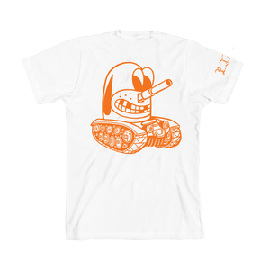 Racism Is For Choads White Tee
