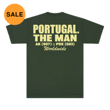 Load image into Gallery viewer, AK PDX Green Workwear Tee
