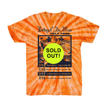 Load image into Gallery viewer, Orange Tie Dye Tour Tee
