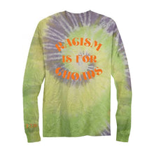 Load image into Gallery viewer, Racism Is For Choads Longsleeve Tie Dye Tee

